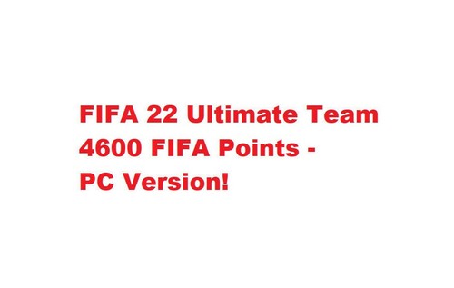 Fifa 4600 points - points, origin