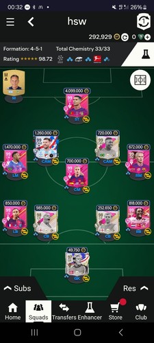Ultimate team account - fc, 24